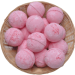 strawberry-bath-bomb-mellow-skincare